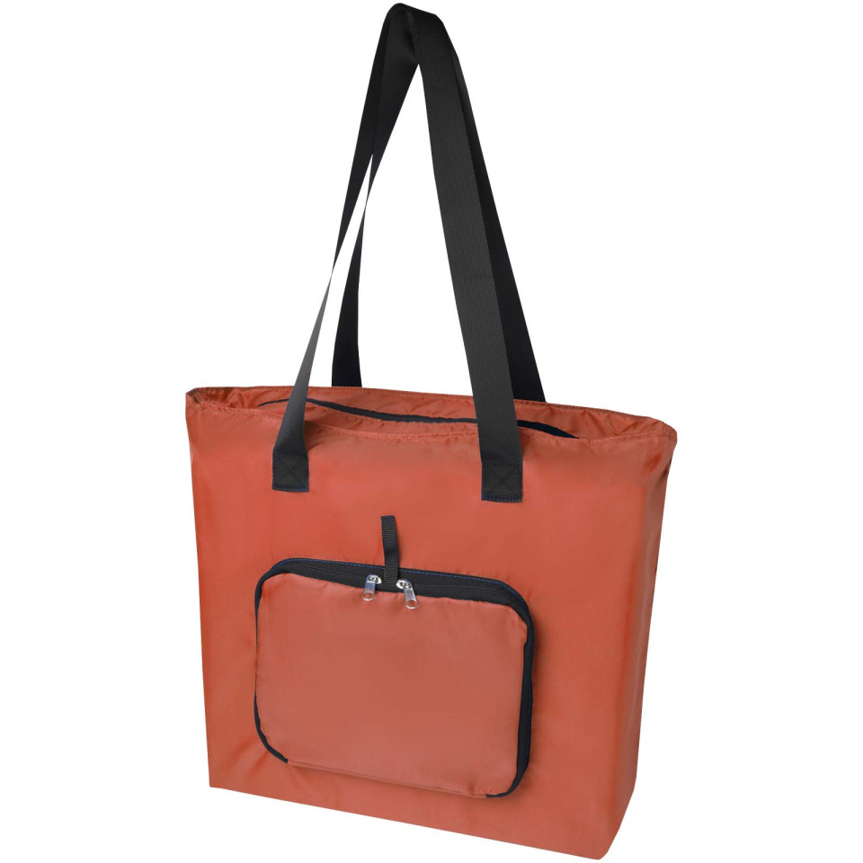 Sac publicitaire shopping pliable EcoFold de 16 L en RPET