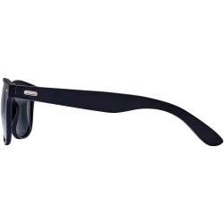 Lunettes publicitaires de soleil Arlo en bambou avec revêtement noir Lunettes publicitaires de soleil Arlo en bambou avec revêtement noir