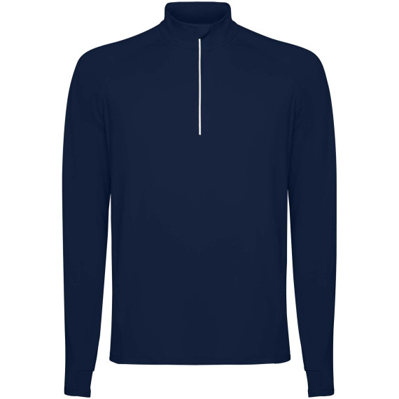 Sweatshirt publicitaire Estambul à manches longues et col demi-zip pour homme Sweatshirt publicitaire Estambul à manches longues et col demi-zip pour homme