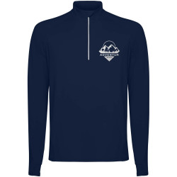 Sweatshirt publicitaire Estambul à manches longues et col demi-zip pour homme Sweatshirt publicitaire Estambul à manches longues et col demi-zip pour homme
