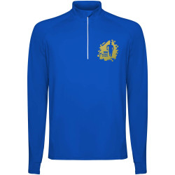 Sweatshirt publicitaire Estambul à manches longues et col demi-zip pour homme Sweatshirt publicitaire Estambul à manches longues et col demi-zip pour homme