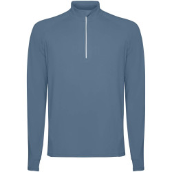Sweatshirt publicitaire Estambul à manches longues et col demi-zip pour homme Sweatshirt publicitaire Estambul à manches longues et col demi-zip pour homme