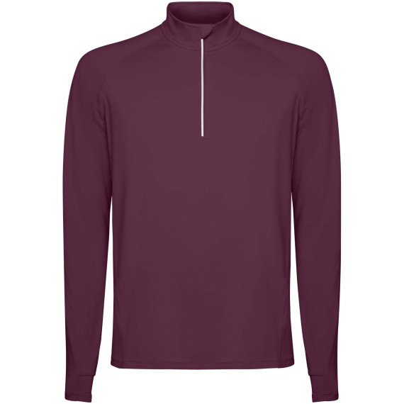Sweatshirt publicitaire Estambul à manches longues et col demi-zip pour homme Sweatshirt publicitaire Estambul à manches longues et col demi-zip pour homme