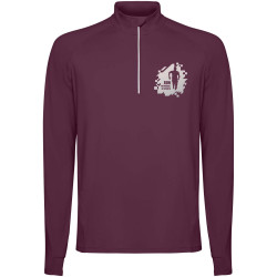 Sweatshirt publicitaire Estambul à manches longues et col demi-zip pour homme Sweatshirt publicitaire Estambul à manches longues et col demi-zip pour homme