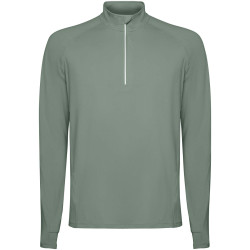 Sweatshirt publicitaire Estambul à manches longues et col demi-zip pour homme Sweatshirt publicitaire Estambul à manches longues et col demi-zip pour homme