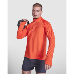 Sweatshirt publicitaire Estambul à manches longues et col demi-zip pour homme Sweatshirt publicitaire Estambul à manches longues et col demi-zip pour homme