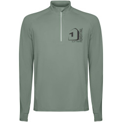 Sweatshirt publicitaire Estambul à manches longues et col demi-zip pour homme Sweatshirt publicitaire Estambul à manches longues et col demi-zip pour homme