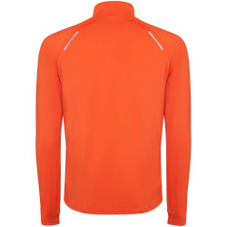 Sweatshirt publicitaire Estambul à manches longues et col demi-zip pour homme