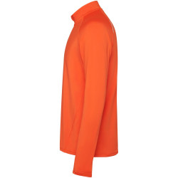 Sweatshirt publicitaire Estambul à manches longues et col demi-zip pour homme