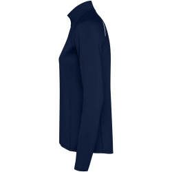 Sweatshirt publicitaire Estambul à manches longues et demi-zip pour femme Sweatshirt publicitaire Estambul à manches longues et demi-zip pour femme