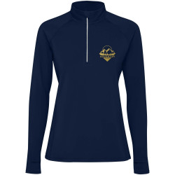 Sweatshirt publicitaire Estambul à manches longues et demi-zip pour femme Sweatshirt publicitaire Estambul à manches longues et demi-zip pour femme