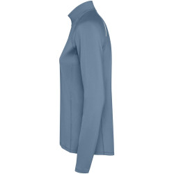 Sweatshirt publicitaire Estambul à manches longues et demi-zip pour femme Sweatshirt publicitaire Estambul à manches longues et demi-zip pour femme