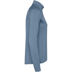 Sweatshirt publicitaire Estambul à manches longues et demi-zip pour femme Sweatshirt publicitaire Estambul à manches longues et demi-zip pour femme