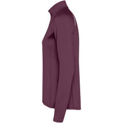 Sweatshirt publicitaire Estambul à manches longues et demi-zip pour femme Sweatshirt publicitaire Estambul à manches longues et demi-zip pour femme