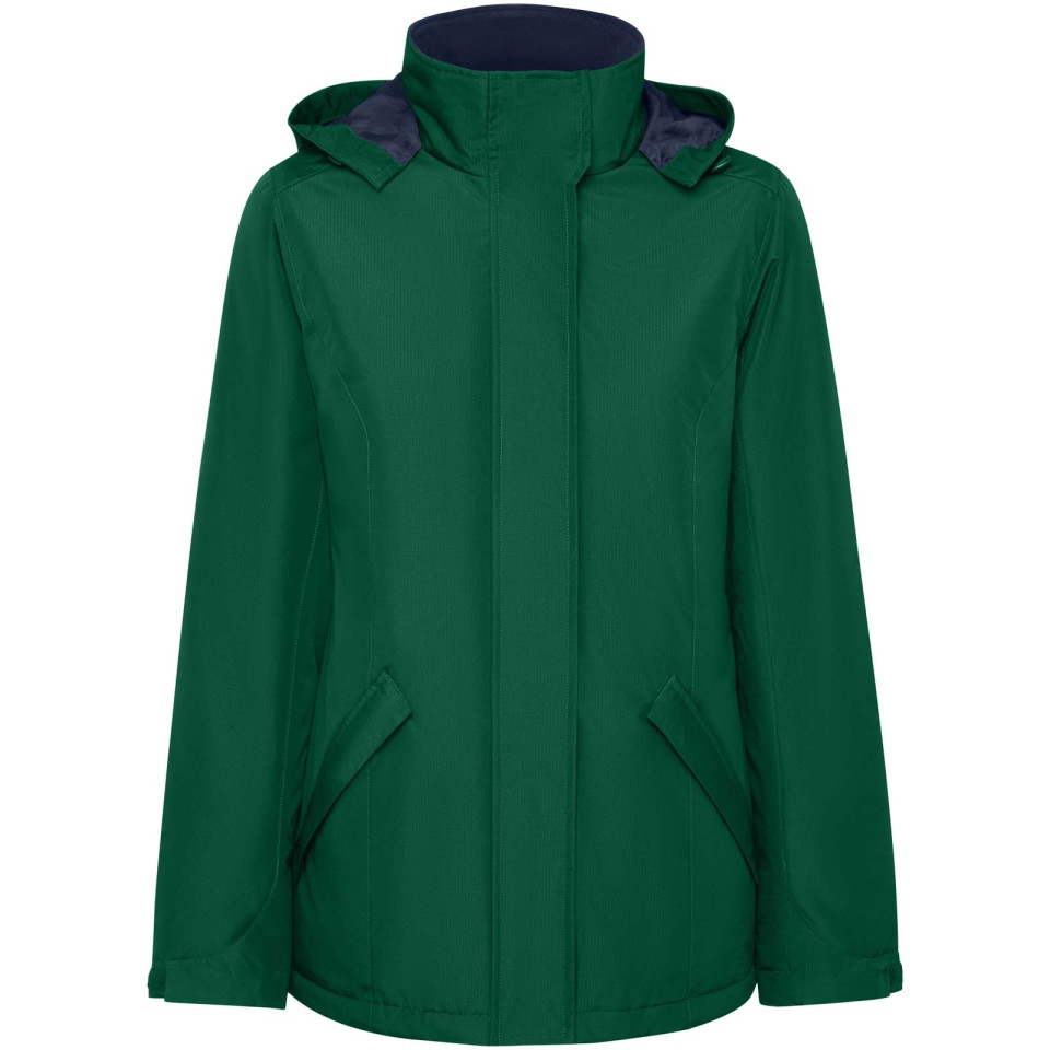 Veste publicitaire parka America matelassée pour femme