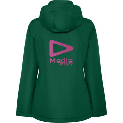 Veste publicitaire parka America matelassée pour femme Veste publicitaire parka America matelassée pour femme