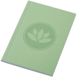 Cahier publicitaire Novella Austen A6 recyclé à couverture souple de 50 feuilles Cahier publicitaire Novella Austen A6 recyclé à couverture souple de 50 feuilles