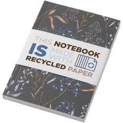 Cahier publicitaire Novella Austen recyclé A6 à couverture souple de 100 feuilles