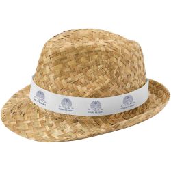 Chapeau publicitaire de paille Pricus