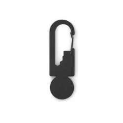 Porte-clés mousqueton jeton personnalisé multifonctions règle Porte-clés mousqueton jeton personnalisé multifonctions règle