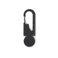 Porte-clés mousqueton jeton personnalisé multifonctions règle Porte-clés mousqueton jeton personnalisé multifonctions règle
