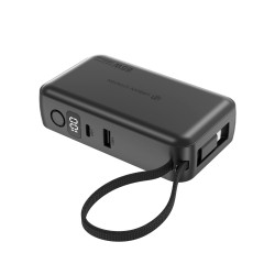 Chargeur publicitaire hybride GaN 65W en PC RCS Urban Vitamin Eureka Chargeur publicitaire hybride GaN 65W en PC RCS Urban Vitamin Eureka