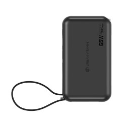 Chargeur publicitaire hybride GaN 65W en PC RCS Urban Vitamin Eureka Chargeur publicitaire hybride GaN 65W en PC RCS Urban Vitamin Eureka