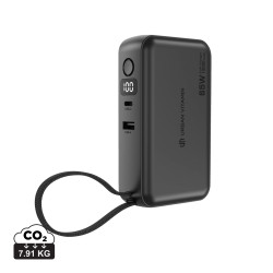 Chargeur publicitaire hybride GaN 65W en PC RCS Urban Vitamin Eureka Chargeur publicitaire hybride GaN 65W en PC RCS Urban Vitamin Eureka