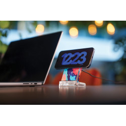 Support publicitaire magnétique de recharge sans fil Magcharge 15W Support publicitaire magnétique de recharge sans fil Magcharge 15W