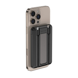 Powerbank publicitaire 5000mAh et 20W PD Urban Vitamin Redwood Powerbank publicitaire 5000mAh et 20W PD Urban Vitamin Redwood