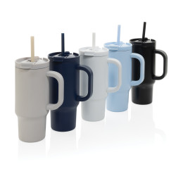 Mug publicitaire 480 ml étanche en acier inoxydable recyclé RCS Cruiser Mug publicitaire 480 ml étanche en acier inoxydable recyclé RCS Cruiser