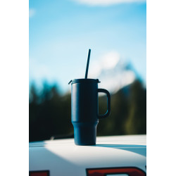 Mug publicitaire 480 ml étanche en acier inoxydable recyclé RCS Cruiser Mug publicitaire 480 ml étanche en acier inoxydable recyclé RCS Cruiser