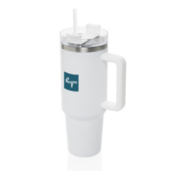 Mug publicitaire 1.2L en acier recyclé RCS Peakflow Mug publicitaire 1.2L en acier recyclé RCS Peakflow