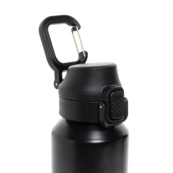 Bouteille publicitaire de sport 600ML en acier recyclé RCS Via Bouteille publicitaire de sport 600ML en acier recyclé RCS Via