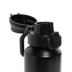 Bouteille publicitaire de sport 600ML en acier recyclé RCS Via Bouteille publicitaire de sport 600ML en acier recyclé RCS Via