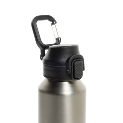 Bouteille publicitaire de sport 600ML en acier recyclé RCS Via Bouteille publicitaire de sport 600ML en acier recyclé RCS Via