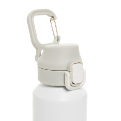 Bouteille publicitaire de sport 600ML en acier recyclé RCS Via Bouteille publicitaire de sport 600ML en acier recyclé RCS Via