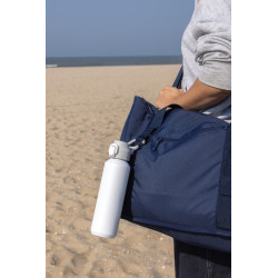 Bouteille publicitaire de sport 600ML en acier recyclé RCS Via Bouteille publicitaire de sport 600ML en acier recyclé RCS Via
