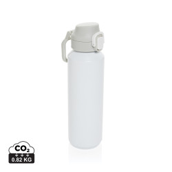 Bouteille publicitaire de sport 600ML en acier recyclé RCS Via Bouteille publicitaire de sport 600ML en acier recyclé RCS Via