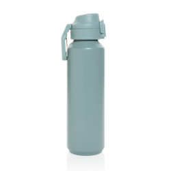 Bouteille publicitaire de sport 600ML en acier recyclé RCS Via Bouteille publicitaire de sport 600ML en acier recyclé RCS Via