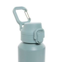 Bouteille publicitaire de sport 600ML en acier recyclé RCS Via Bouteille publicitaire de sport 600ML en acier recyclé RCS Via