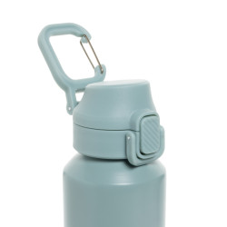 Bouteille publicitaire de sport 600ML en acier recyclé RCS Via Bouteille publicitaire de sport 600ML en acier recyclé RCS Via