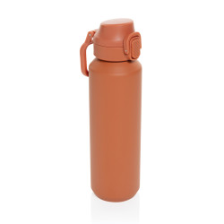 Bouteille publicitaire de sport 600ML en acier recyclé RCS Via Bouteille publicitaire de sport 600ML en acier recyclé RCS Via