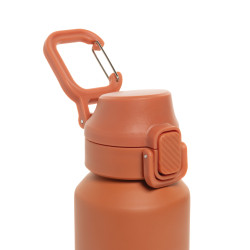 Bouteille publicitaire de sport 600ML en acier recyclé RCS Via Bouteille publicitaire de sport 600ML en acier recyclé RCS Via