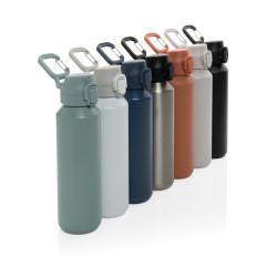 Bouteille publicitaire de sport 600ML en acier recyclé RCS Via Bouteille publicitaire de sport 600ML en acier recyclé RCS Via