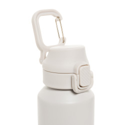 Bouteille publicitaire de sport 600ML en acier recyclé RCS Via Bouteille publicitaire de sport 600ML en acier recyclé RCS Via
