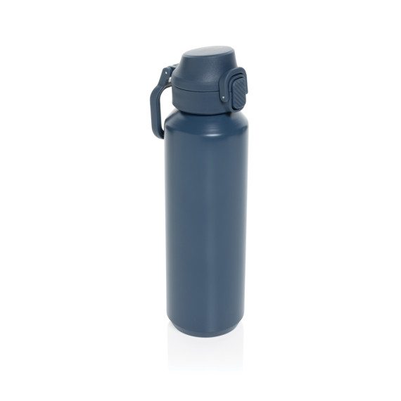 Bouteille publicitaire de sport 600ML en acier recyclé RCS Via Bouteille publicitaire de sport 600ML en acier recyclé RCS Via