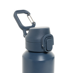 Bouteille publicitaire de sport 600ML en acier recyclé RCS Via Bouteille publicitaire de sport 600ML en acier recyclé RCS Via