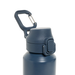 Bouteille publicitaire de sport 600ML en acier recyclé RCS Via Bouteille publicitaire de sport 600ML en acier recyclé RCS Via
