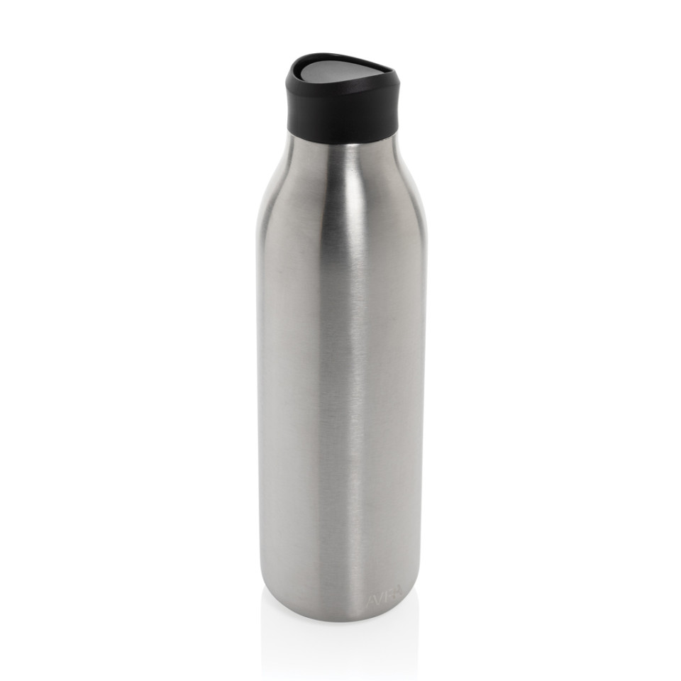 Bouteille publicitaire d'eau 600ml en acier recyclé RCS Avira Alok